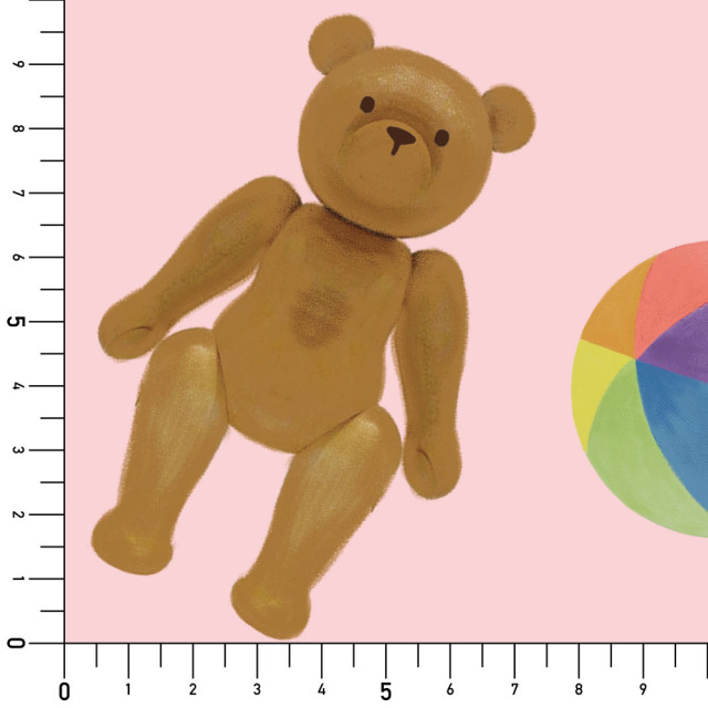 リメイクシート・カトウヨシミのteddybear実寸サイズ表