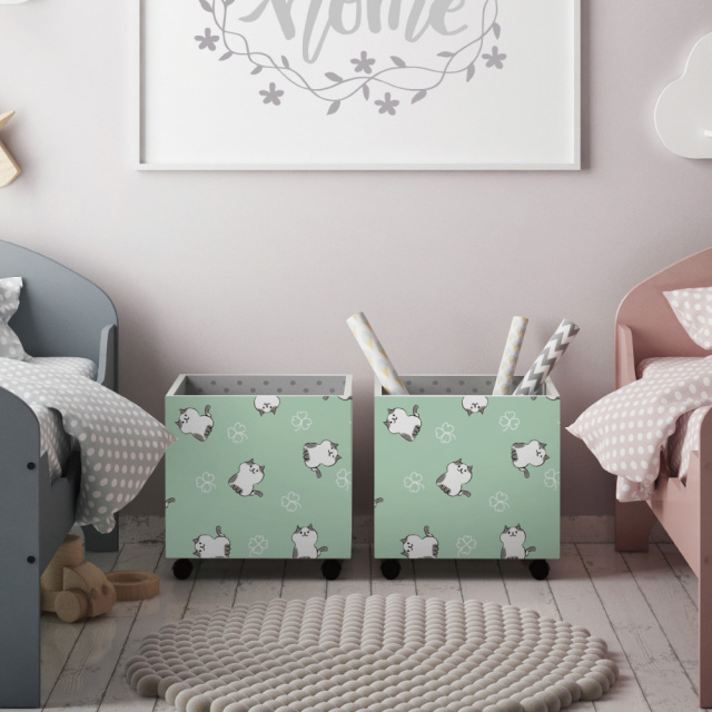 リメイクシート・いちのうたはのぶち猫クローバー