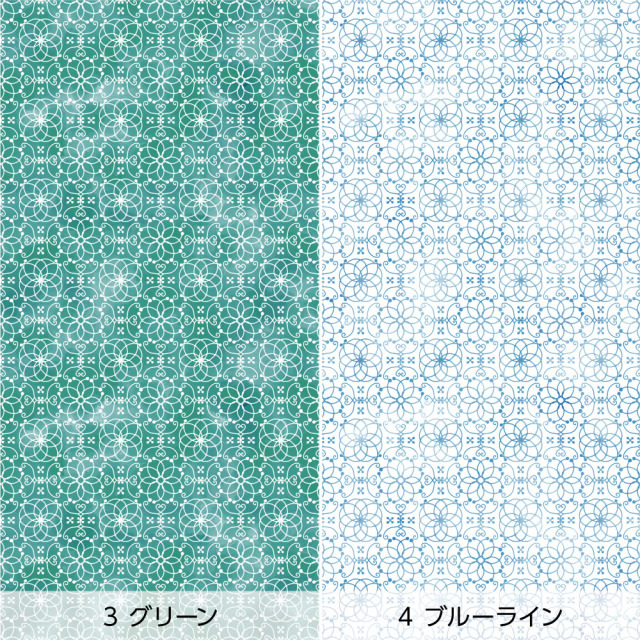 リメイクシート・tettetextileのmukuhati senka（バリエーション2）