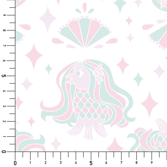 リメイクシート・tettetextileのアマビエ実寸サイズ表