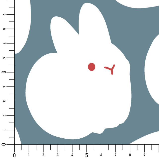 リメイクシート・tettetextileのぎっしりうさぎ実寸サイズ表