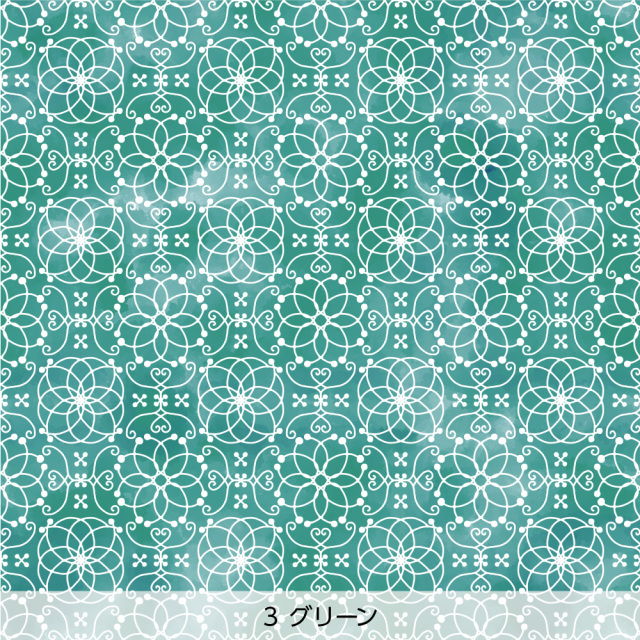 シール壁紙・tettetextileのmukuhatisenka(グリーン)