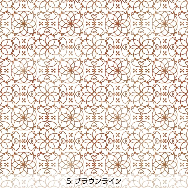 シール壁紙・tettetextileのmukuhatisenka(ブラウンライン)