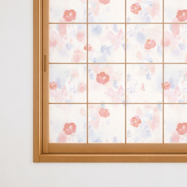 デザイン障子紙・chapeonyaのbloom