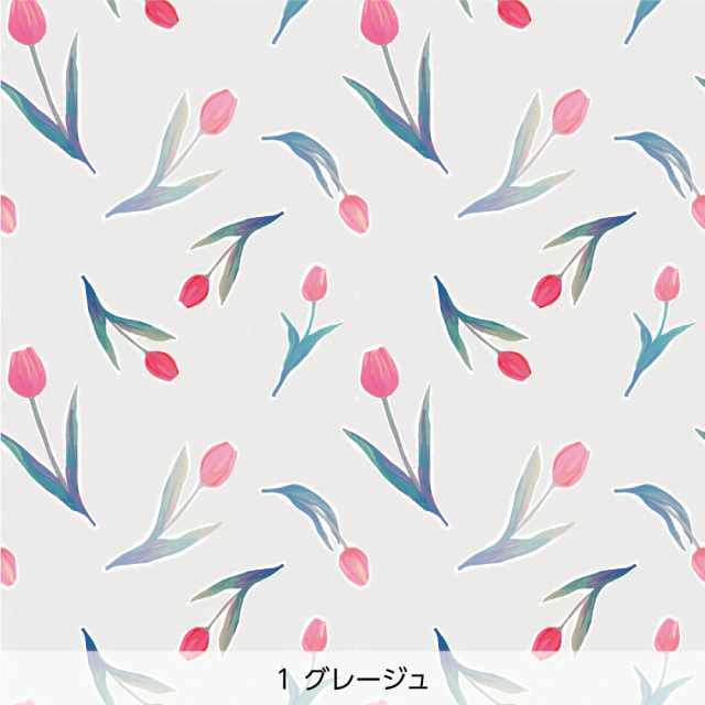 チューリップ ／ chapeonya（チャピオーニャ） 壁紙 Harokka