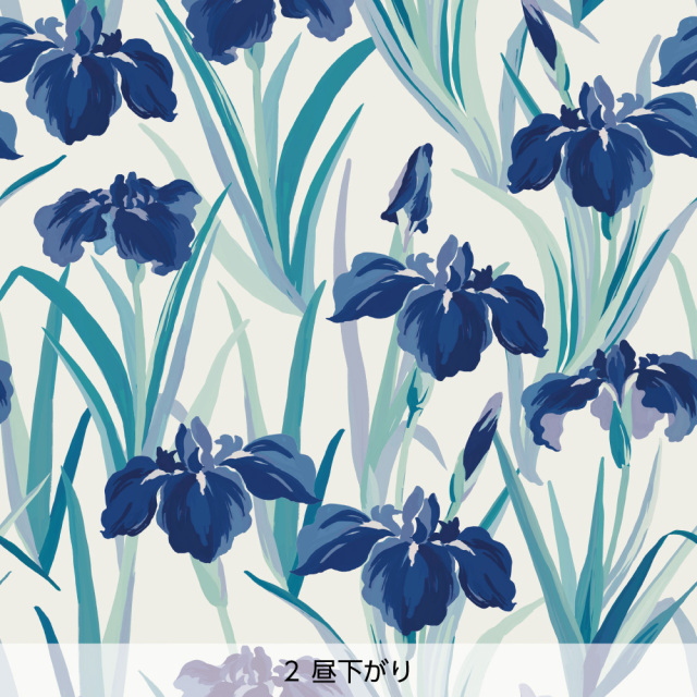 シール壁紙・chapeonyaの菖蒲香る(昼下がり)