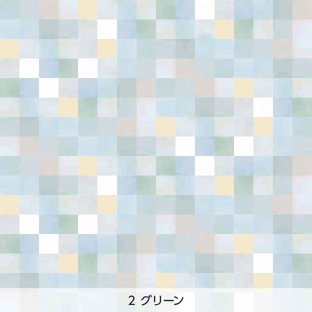 シール壁紙・chapeonyaのあわいろ硝子(グリーン)