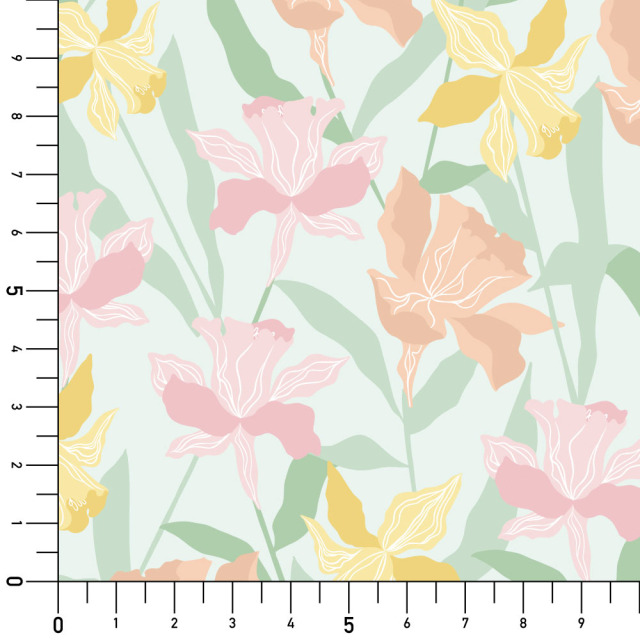 リメイクシート・OkuのFlower bed実寸サイズ表