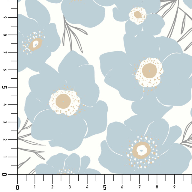 シール壁紙・OkuのAnemone実寸サイズ表