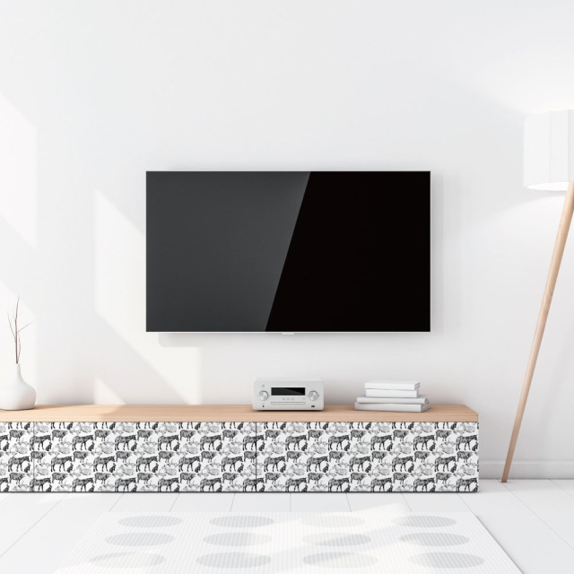 橋本弘安　落款印譜 共シール『窓辺』 日本画　紙本に岩絵具彩色 1011W 雲 ／ 橋本画室 壁紙 Harokka