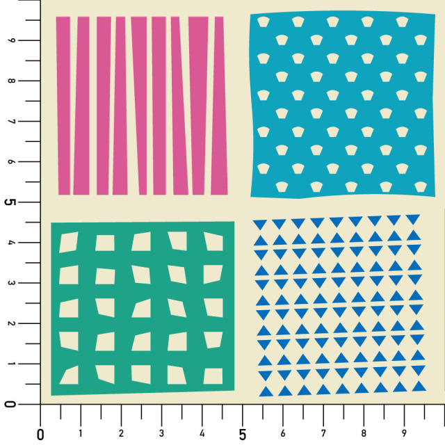 リメイクシート・Mieko Muraoのてぬぐいタイル実寸サイズ表