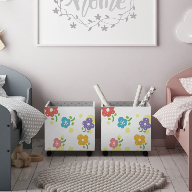 リメイクシート・TOKUDOMEのカラフルフラワー