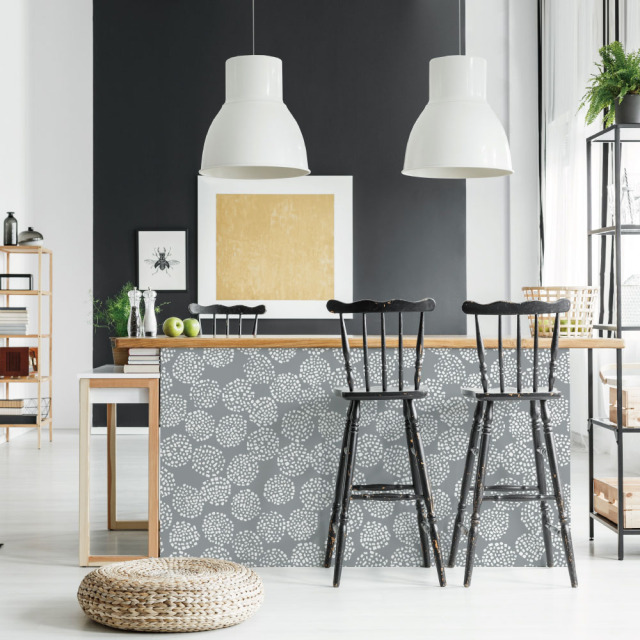 リメイクシート・tomoko arakawaの北欧風の点々のコンポジション