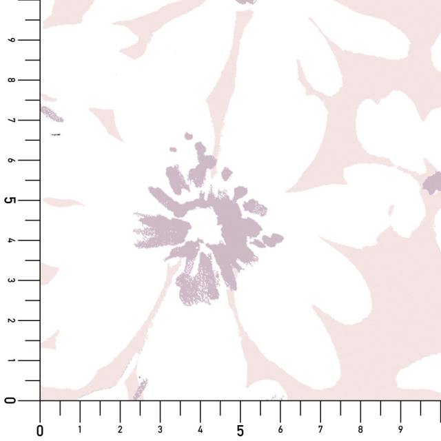 リメイクシート・tomoko arakawaの白いお花実寸サイズ表