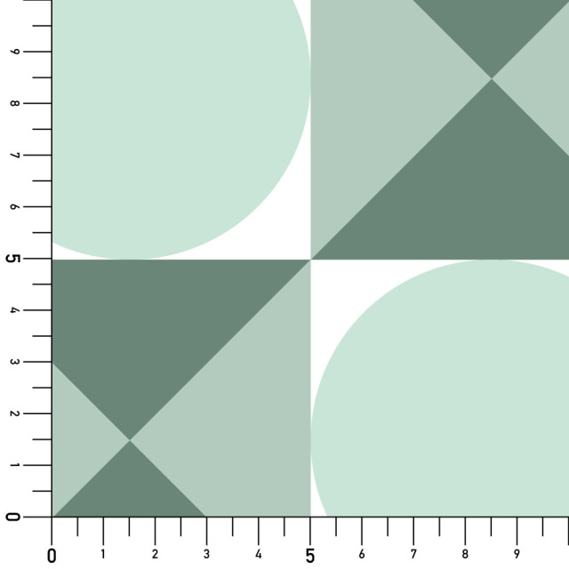 シール壁紙・tomoko arakawaのまるとしかく実寸サイズ表