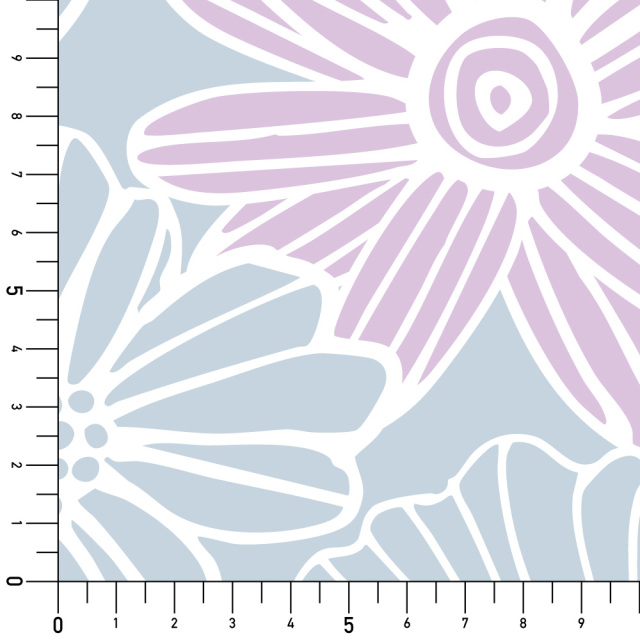 シール壁紙・tomoko arakawaのノルディックガーデン実寸サイズ表