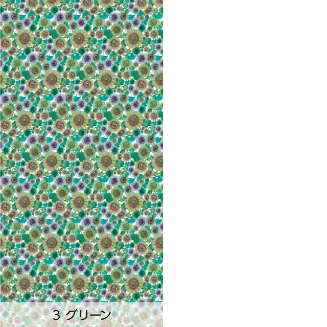 リメイクシート・nijiirolopのひまわり畑（バリエーション2）