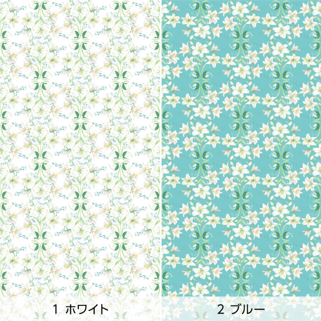 リメイクシート・nijiirolopのカサブランカとうさぎ（バリエーション）