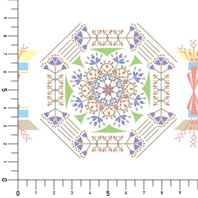 リメイクシート・Mayumi materiaaliの花と縞々実寸サイズ表