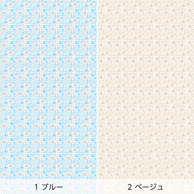 リメイクシート・Mayumi materiaaliの鳥と花たち（バリエーション1）