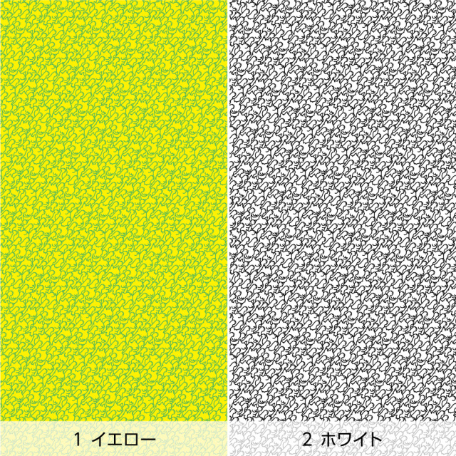 リメイクシート・Flappy PatternのNeko Wave（バリエーション1）