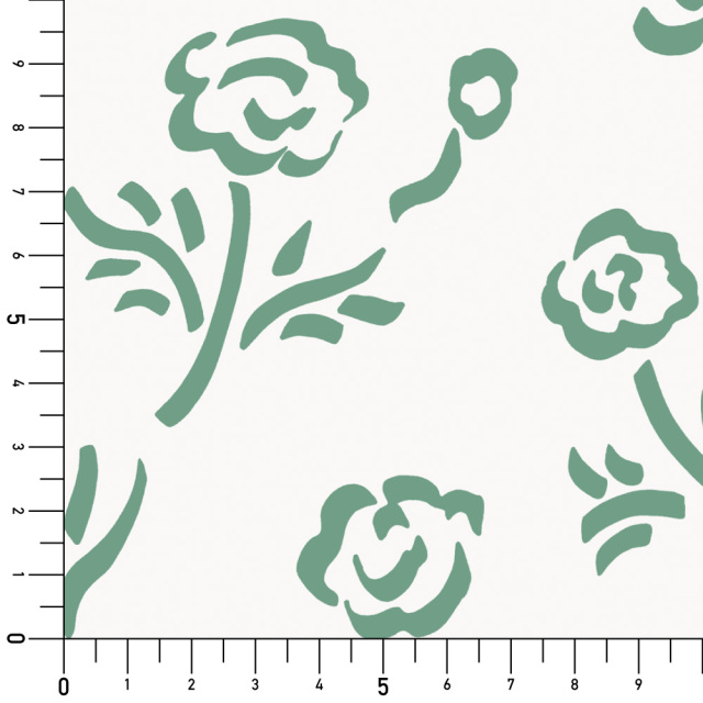 シール壁紙・にしものマリーゴールド実寸サイズ表