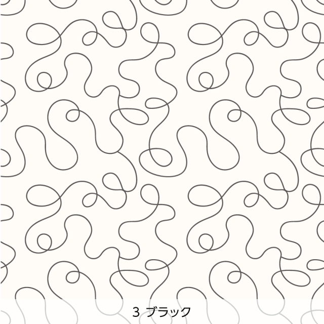 デザイン障子紙・Careaのgurun(ブラック)