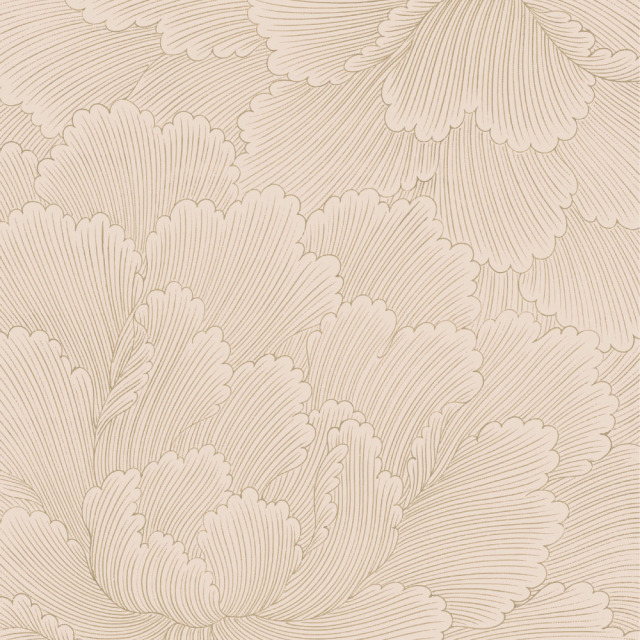 ふすま用リメイクシール・いろはなの二輪牡丹（デザイン1）