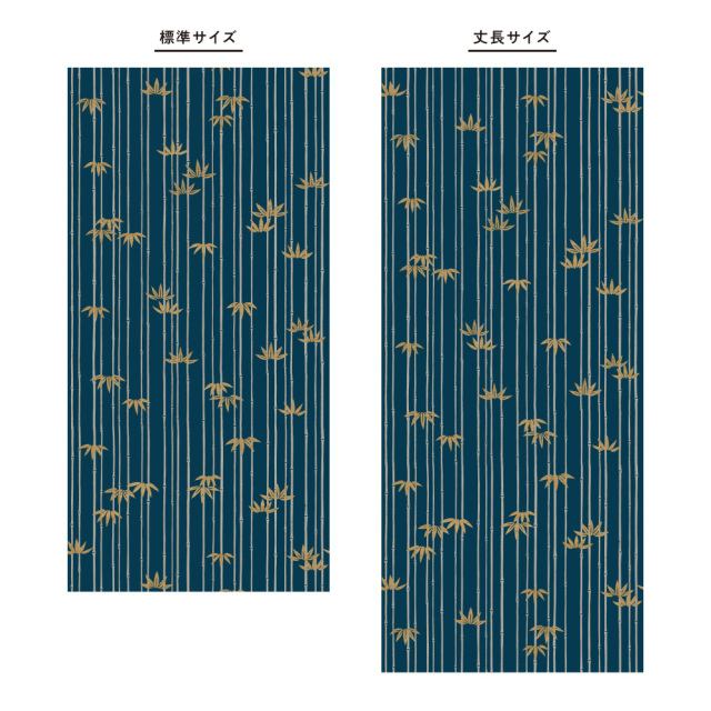 ふすま用リメイクシール・いろはなの竹林（デザイン2）