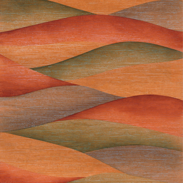 ふすま用リメイクシール・いろはなの深山（デザイン1）