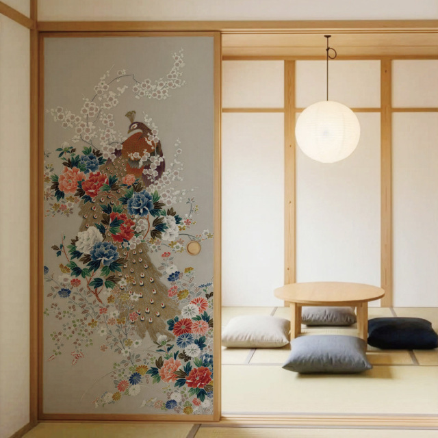 ふすま用リメイクシール・いろはなの帝