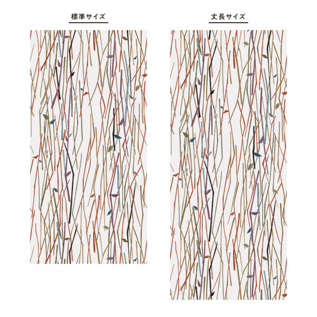 ふすま用リメイクシール・いろはなの霜月（デザイン2）