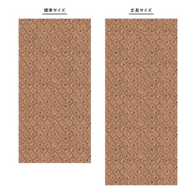 ふすま用リメイクシール・いろはなの花立涌（デザイン2）