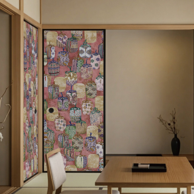 ふすま用リメイクシール・いろはなの仕覆