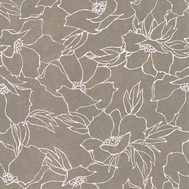 ふすま用リメイクシール・いろはなの芳（デザイン1）