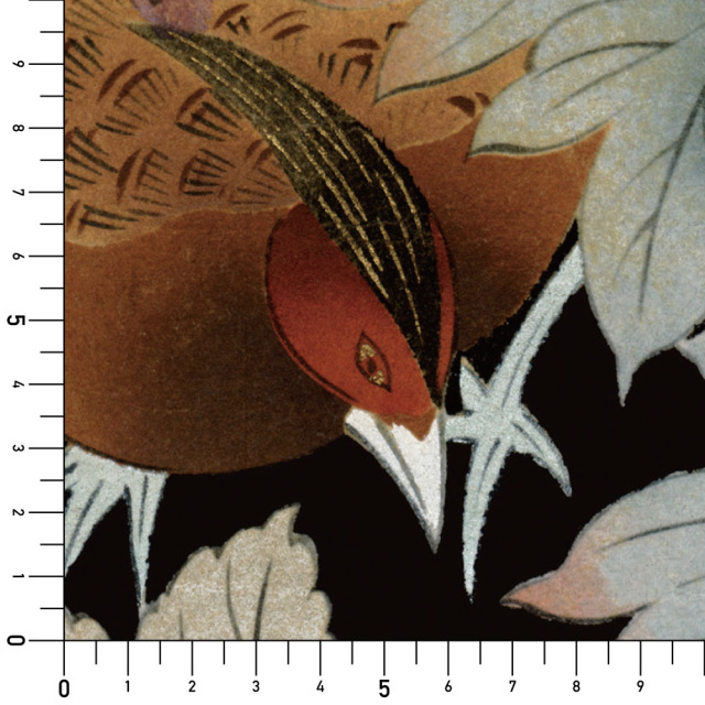 リメイクシート・いろはなの雉子と白牡丹実寸サイズ表