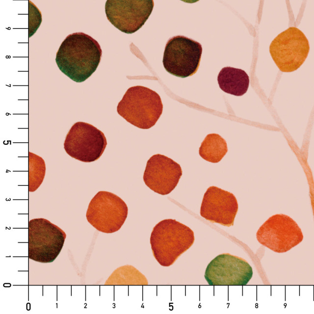デザイン障子紙・いろはなの山粧う実寸サイズ表