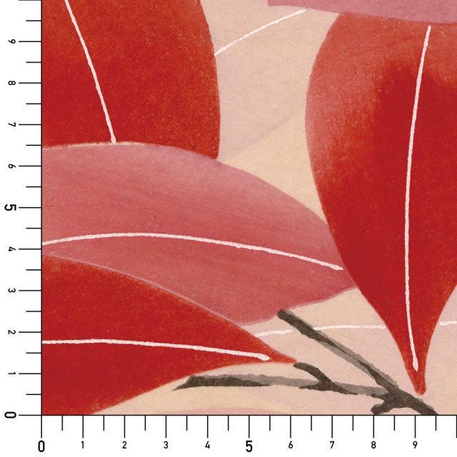 デザイン障子紙・いろはなの錦秋実寸サイズ表