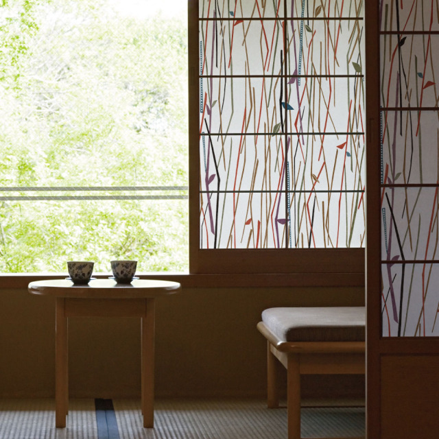 デザイン障子紙・いろはなの霜月