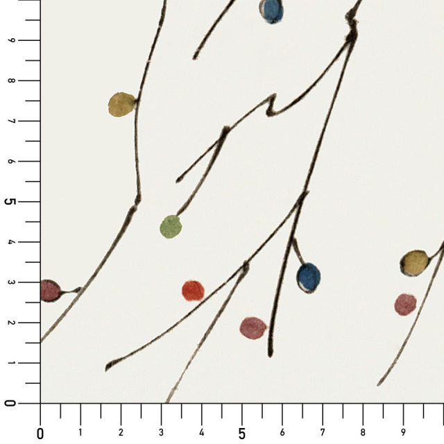 デザイン障子紙・いろはなの花猫柳実寸サイズ表