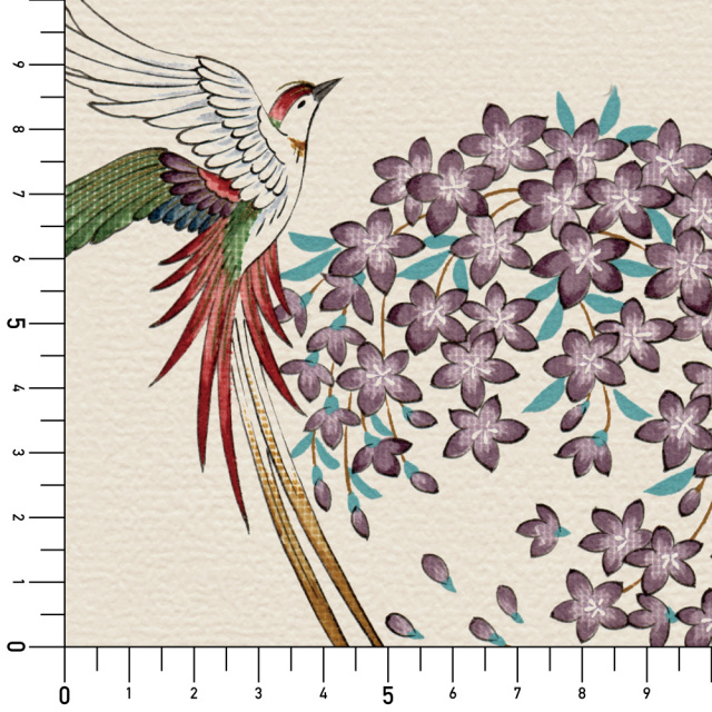 デザイン障子紙・いろはなの花舞実寸サイズ表