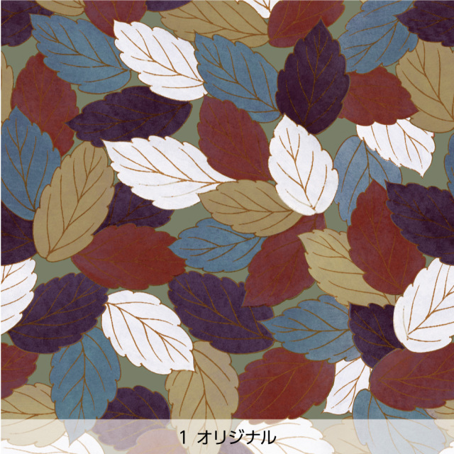 シール壁紙・いろはなの落葉(オリジナル)
