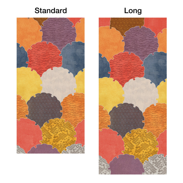 Yatsu yukiwa Design Variations by Size
