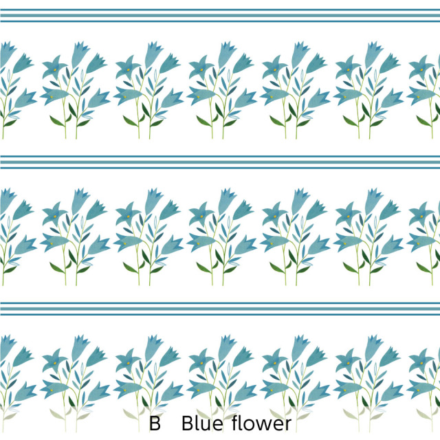 リメイクシートmini・アラングレ(Blue flower)