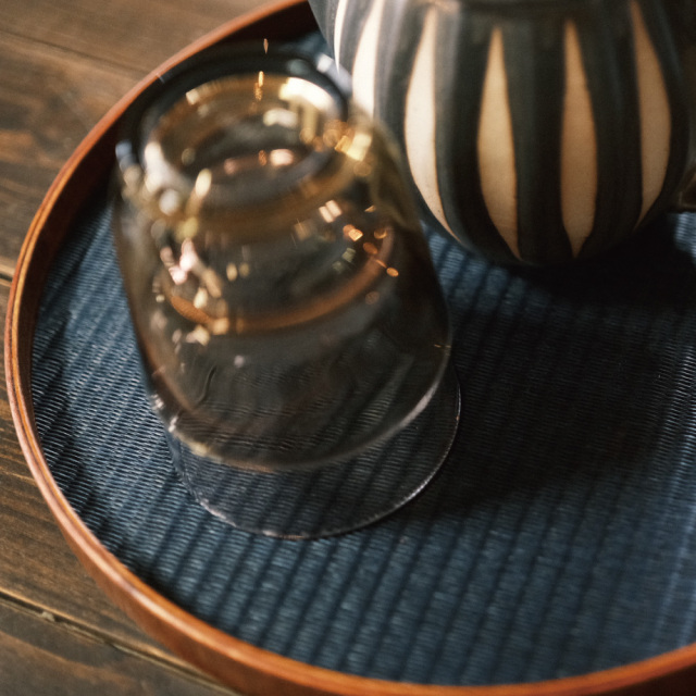 畳のおぼん使用例