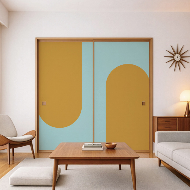 ふすま用リメイクシール・エルトのミューク