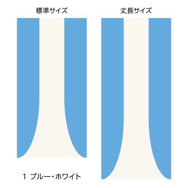 ふすま用リメイクシール・エルトのフォス（ブルー・ホワイト）