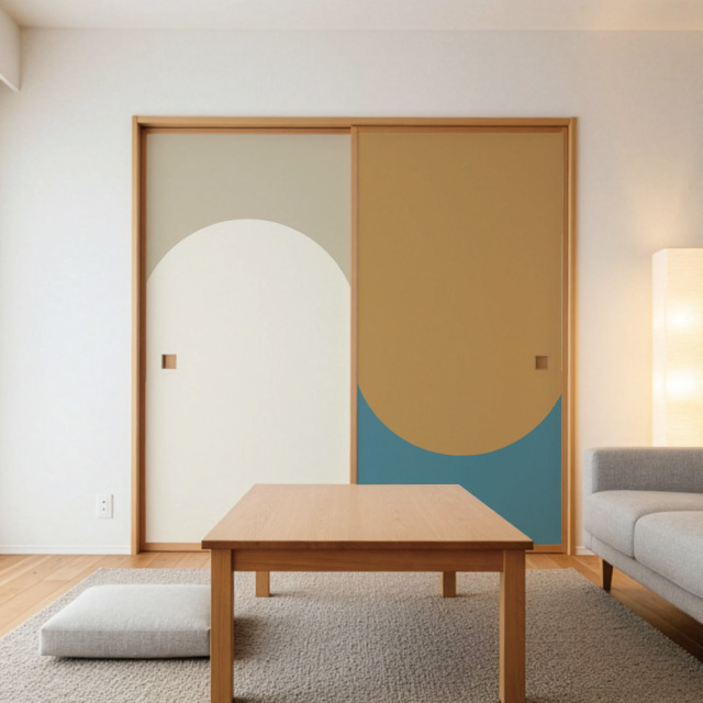 ふすま用リメイクシール・エルトのミース