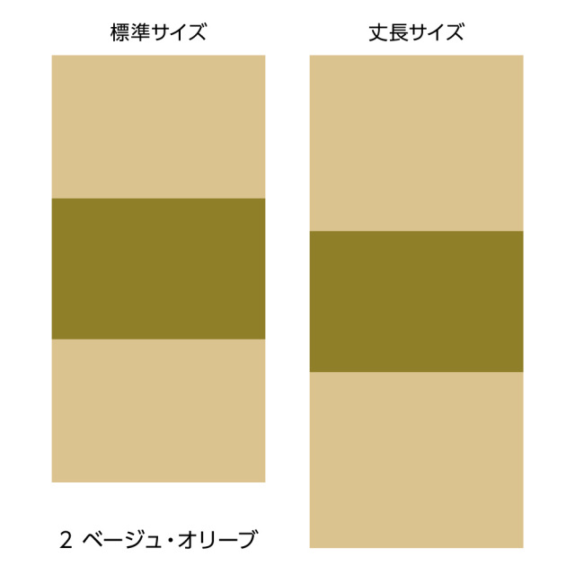 ふすま用リメイクシール・エルトのローダ（ベージュ・オリーブ）