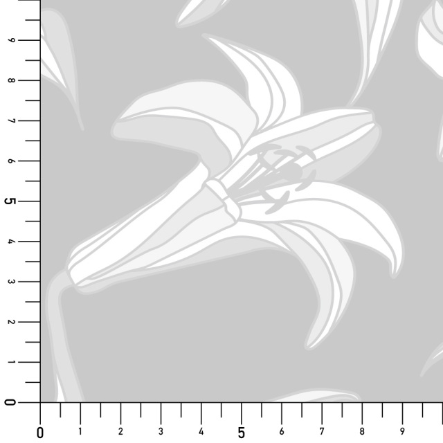 デザイン障子紙・Blancheのリリィ実寸サイズ表